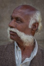 On the road to the Nuwara Eliya market, I meet this gentleman.
