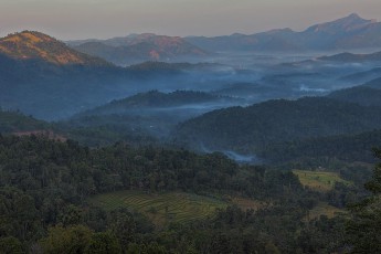Green View Hotel: view at 6.30h in the morning.