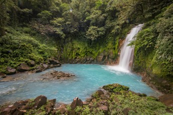 Rio Celeste Wasserfall