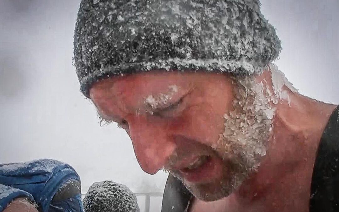 Ice training with Wim Hof in Poland