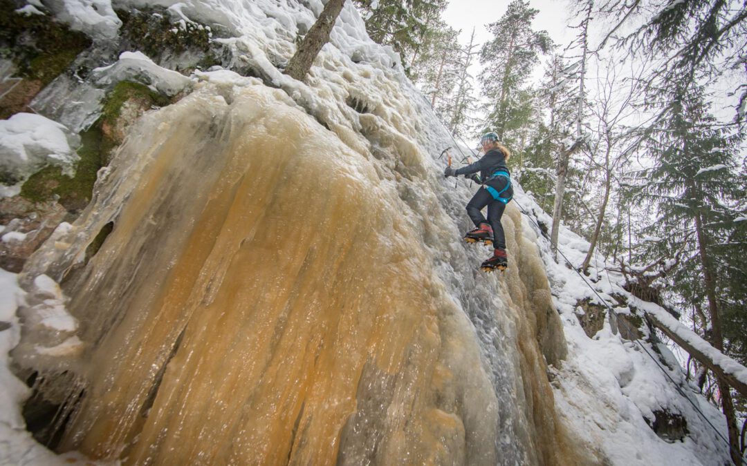 Extreme diving in the far north